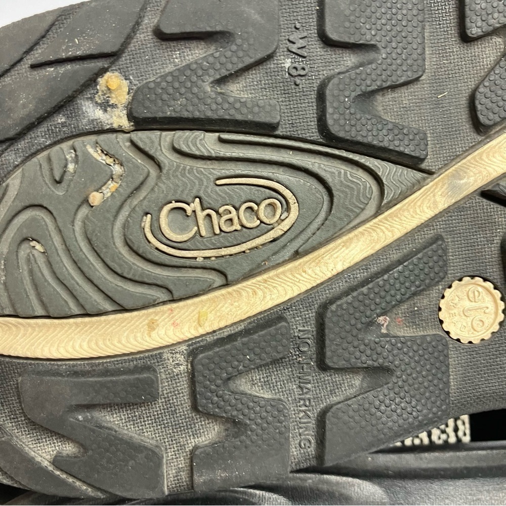 Chaco Z Volv 2โ black & white sandals size 8 - Picture 6 of 7